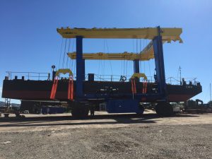  300 Tonne Hoist In Action